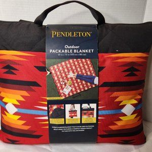 Pendleton 1590448 Outdoor Packable Blanket - Short Sands Multi Color 60in x72in